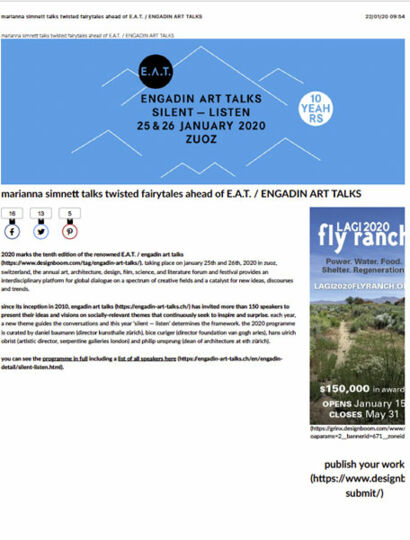 Designboom/Marianna Simnett